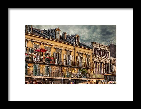 French Market Framed Print featuring the photograph French Market View by Brenda Bryant