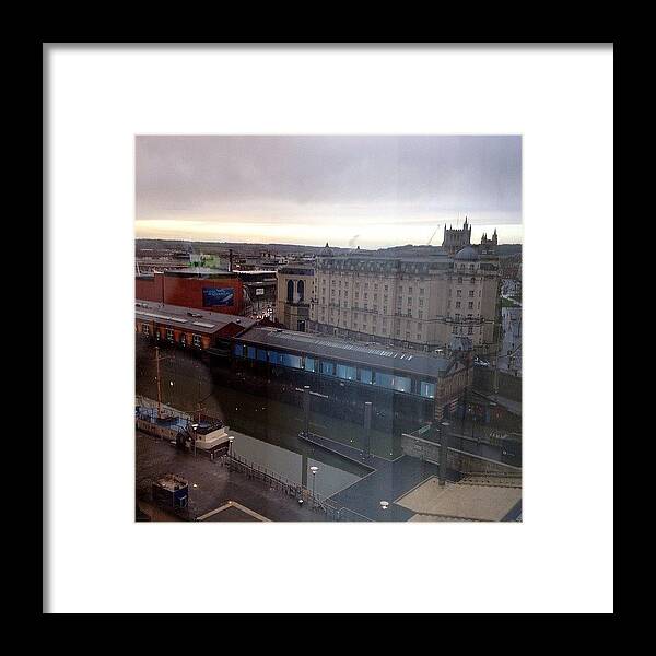  Framed Print featuring the photograph Fresh Morning In Bristol by Sean OCallaghan