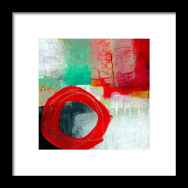 Fresh Paint Framed Print featuring the painting Fresh Paint #6 by Jane Davies