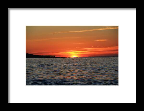 Sunrise Framed Print featuring the photograph Fresh Start by Becca Wilcox