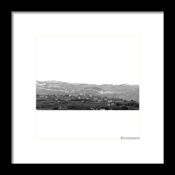  Framed Print featuring the photograph From 0 To 1000 Mt High by Paolo C