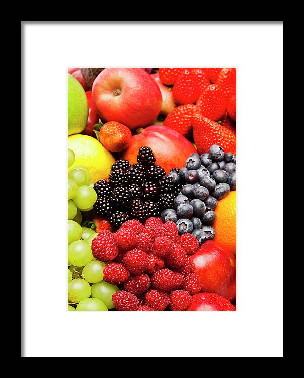 Heap Framed Print featuring the photograph Fruit by Aluxum