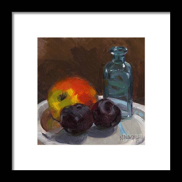 Ripe Framed Print featuring the painting Fruition by Nancy Parsons
