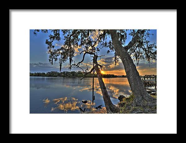 Landscape Framed Print featuring the photograph Ft. Hamer Series - 5 by Jonathan Sabin
