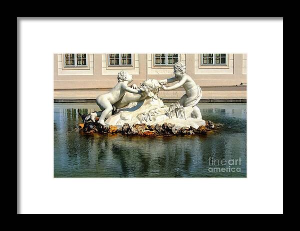 Fun On The Water Framed Print featuring the photograph Fun on the Water by Mariola Bitner