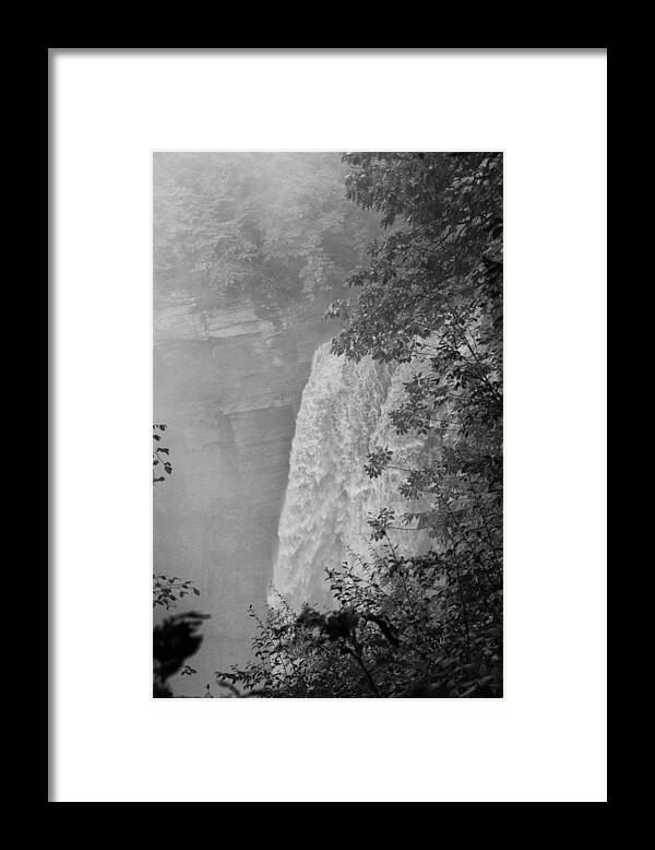 Finger Lakes Framed Print featuring the photograph Fury by Monroe Payne