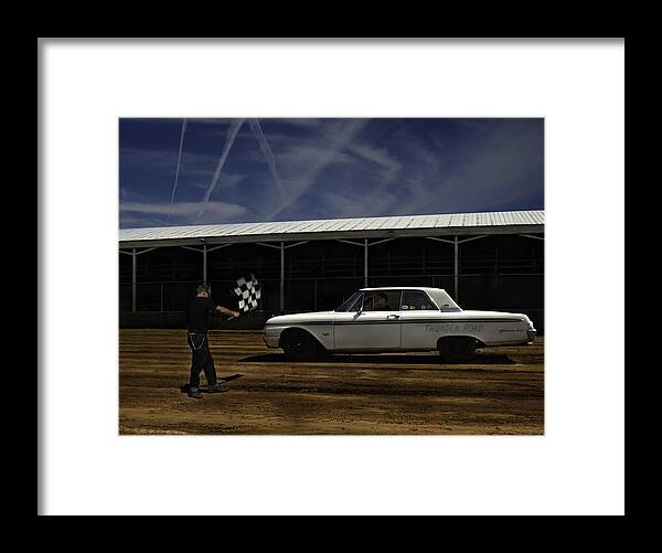 Ford Galaxie 500 Framed Print featuring the photograph Galaxie 500 8 Lightest by Thomas Young