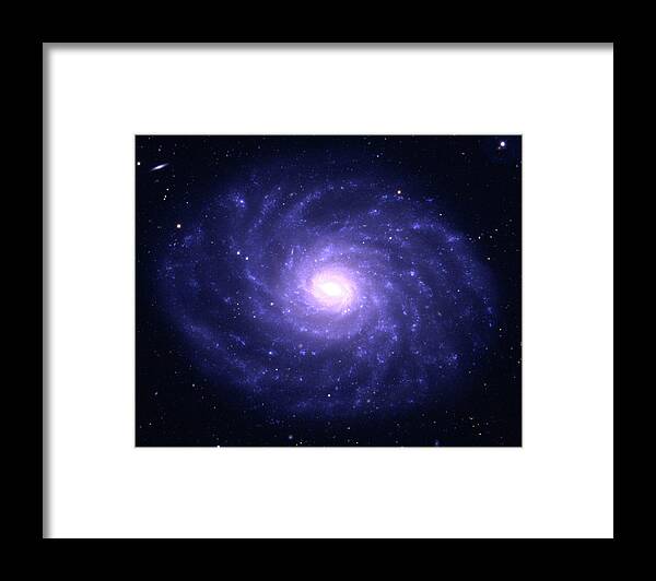 Ngc 3486 Framed Print featuring the photograph Galaxy Ngc 3486 by Jean-charles Cuillandre/canada-france- Hawaii Telescope/science Photo Library