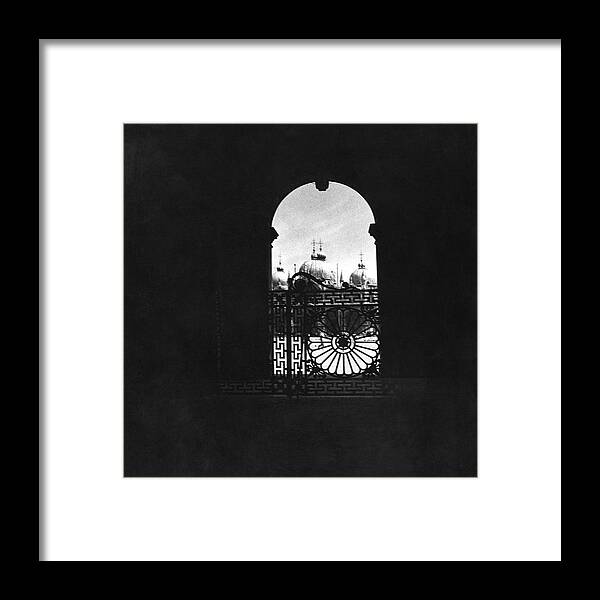 Landscape Framed Print featuring the photograph Gate By Piazza San Marco by Horst P Horst