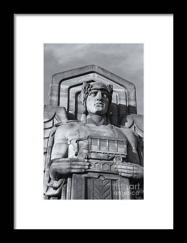 Clarence Holmes Framed Print featuring the photograph Guardian of Traffic II by Clarence Holmes
