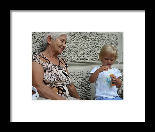  Framed Print featuring the photograph Generations by Nora Boghossian