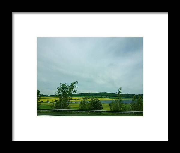 Germany Framed Print featuring the photograph German Greenlands by Hannah Rose
