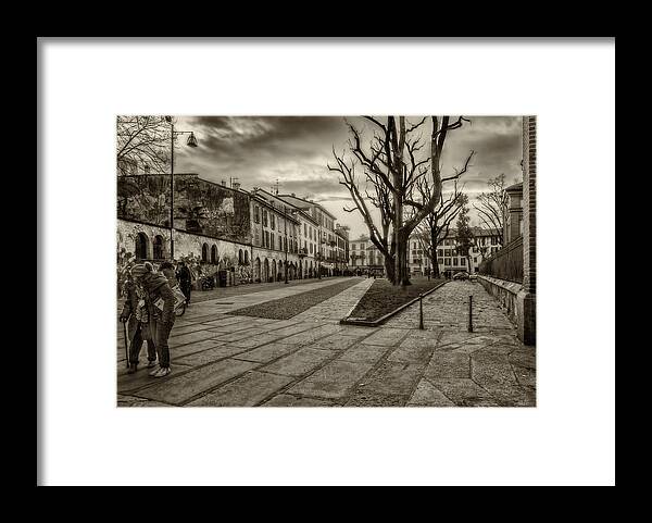 Silverefexpro Framed Print featuring the photograph Getting out of the scene by Roberto Pagani