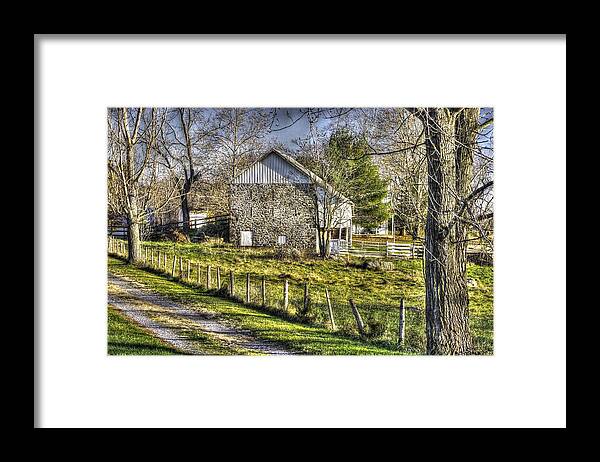 Gettysburg Framed Print featuring the photograph Gettysburg at Rest - Sarah Patterson Farm Field Hospital by Michael Mazaika