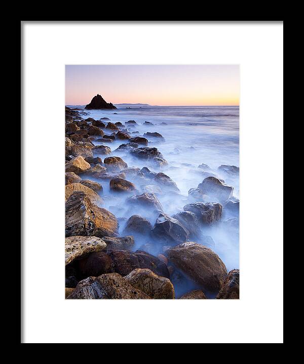 Pescadero Trail Framed Print featuring the photograph Ghost Coast by Adam Pender
