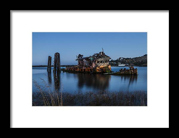 Oregon Framed Print featuring the photograph Ghost Ship by Randy Wood