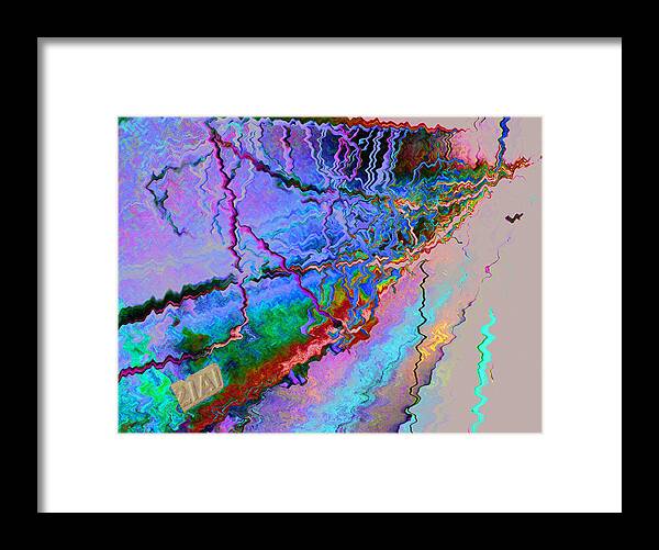 Ghost Strings That The Brain To Heaven Brings Framed Print featuring the photograph Ghost Strings That The Brain To Heaven Brings by Kenneth James