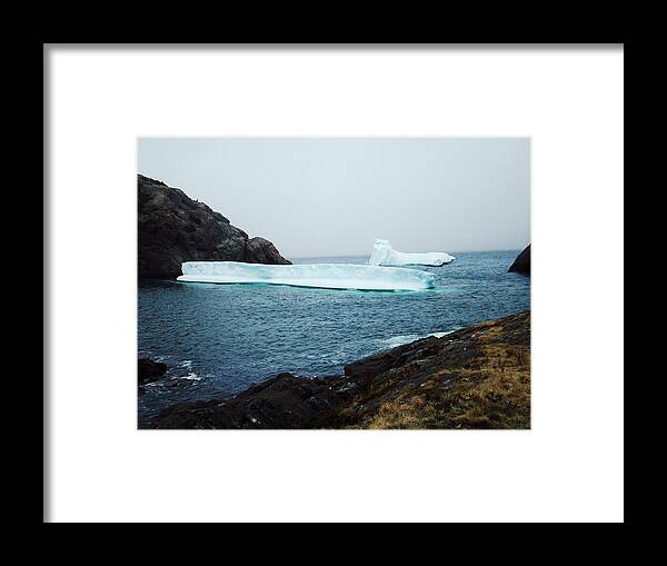 Icebergs Framed Print featuring the photograph Glacial Beauty by Zinvolle Art
