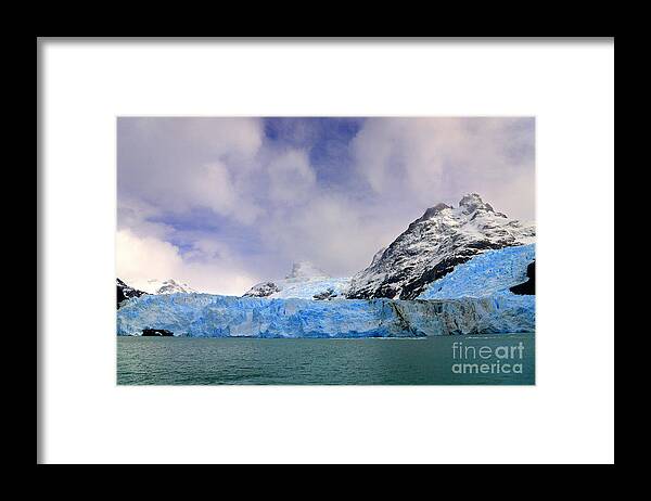 Glacier Framed Print featuring the photograph Glacier Spegazzini II by Bernardo Galmarini