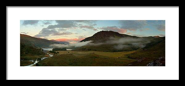 Loch A Mhuillidh Framed Print featuring the photograph Glen Strathfarrar by Macrae Images