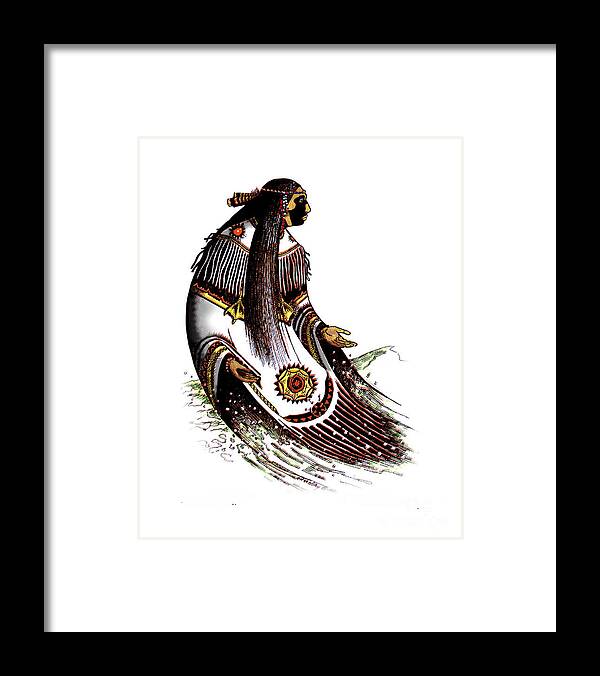 Passamaquoddy Framed Print featuring the mixed media Glooscap by Art MacKay