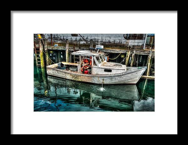 Fishing Boat Framed Print featuring the photograph Gloucester Boat by Fred LeBlanc