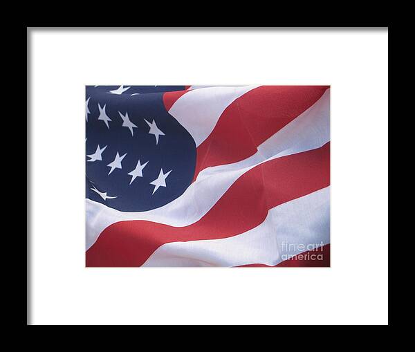 Photography Framed Print featuring the photograph God Bless America by Chrisann Ellis