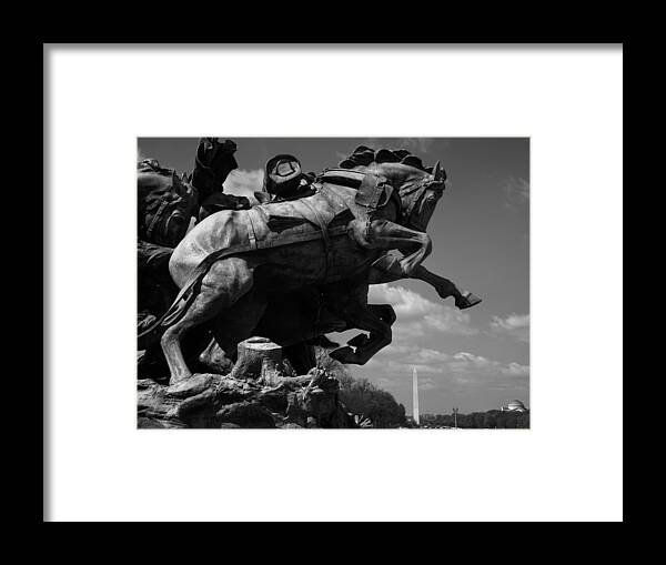 Washington D.c. Framed Print featuring the photograph Going Forward by Yue Wang