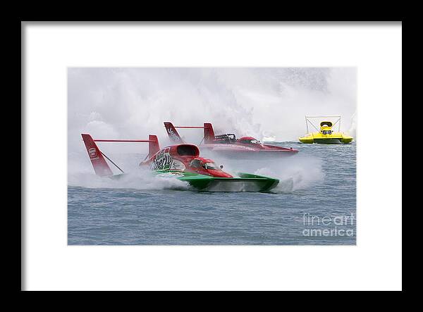 Sports Framed Print featuring the photograph Gold Cup Hydroplane Races by Jim West