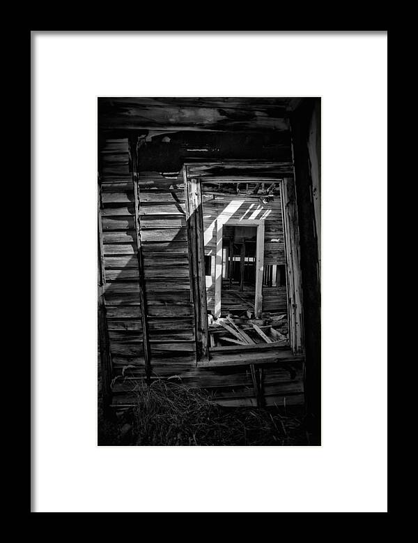 Photograph Framed Print featuring the photograph Gold Mine Past by Richard Gehlbach
