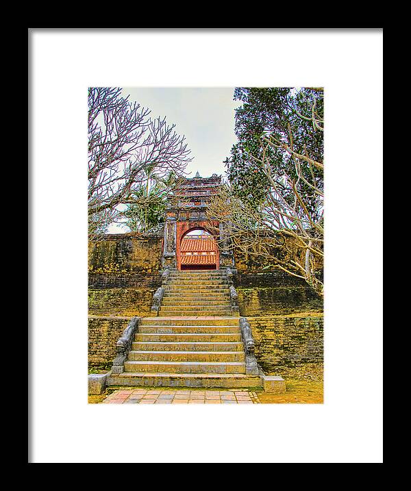  Framed Print featuring the photograph Golden Temple by Rochelle Berman