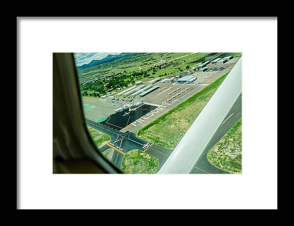 182 Framed Print featuring the photograph Gone flyin' by Alan Marlowe