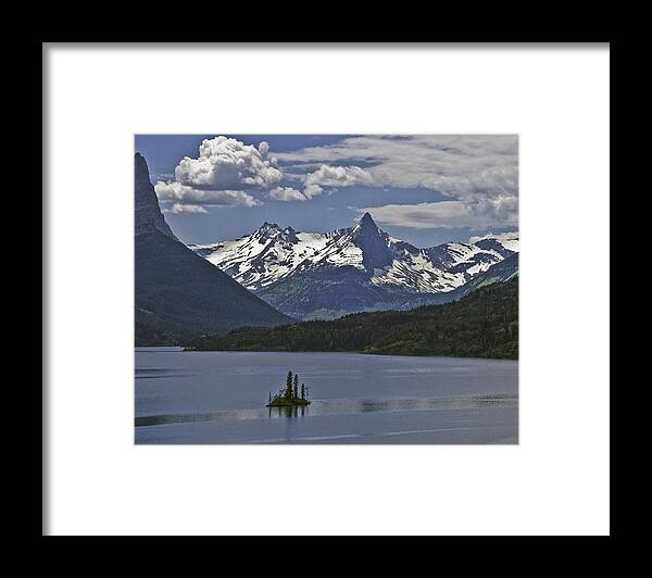 Landscape Framed Print featuring the photograph Goose Island by SEA Art
