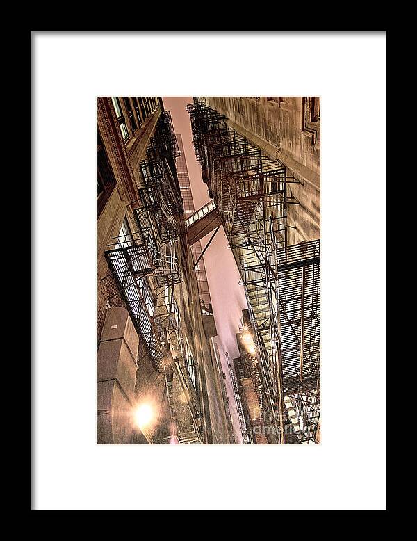 City Scene Framed Print featuring the photograph Gotham by Brett Maniscalco