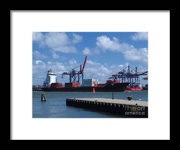 Boat Framed Print featuring the photograph Gothenburg harbour by Antony McAulay