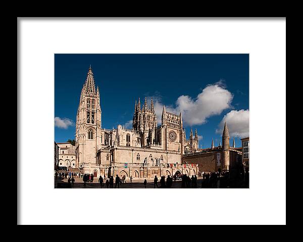 Gothic Framed Print featuring the photograph Gothic Cathedral of Burgos by Weston Westmoreland
