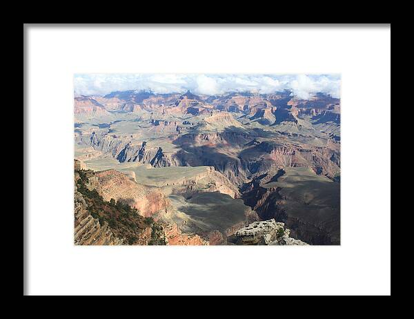 Tranquility Framed Print featuring the photograph Grand Canyon by Ludobros