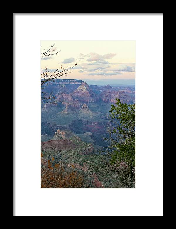 Grand Canyon Framed Print featuring the photograph Grand Canyon Pastels 2 by Lou Ford