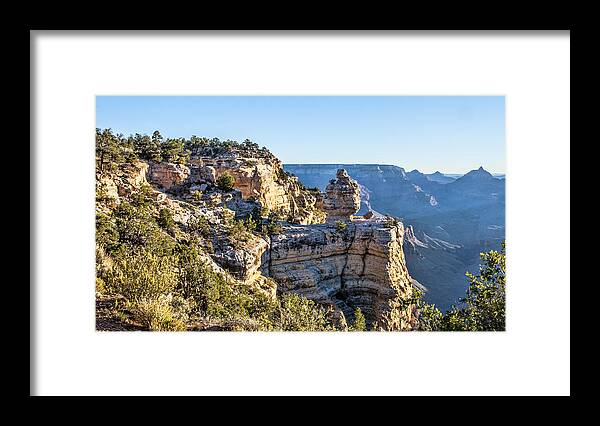 Grand Canyon Sunrise Framed Print featuring the photograph Grand Canyon Sunrise by Daniel Hebard