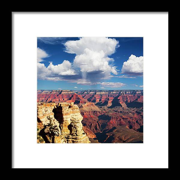 Scenics Framed Print featuring the photograph Grand Canyons by Lucynakoch
