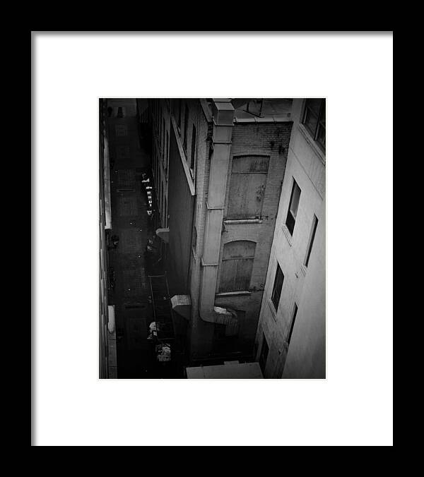 City Framed Print featuring the photograph Grand Rapids 14 Black and White by Scott Hovind