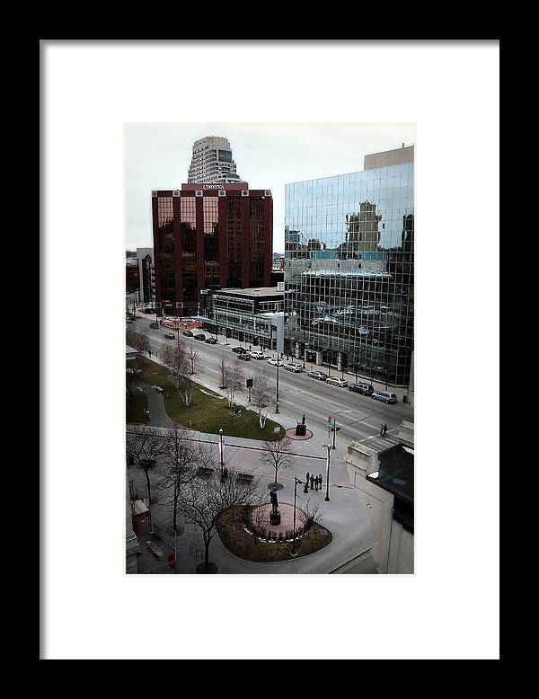 Hovind Framed Print featuring the photograph Grand Rapids 6 by Scott Hovind