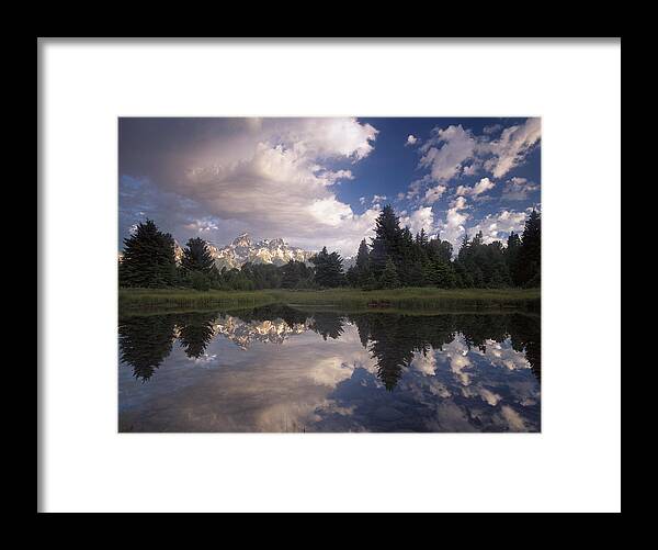 Feb0514 Framed Print featuring the photograph Grand Teton Rang Grand Teton Np Wyoming by Tim Fitzharris