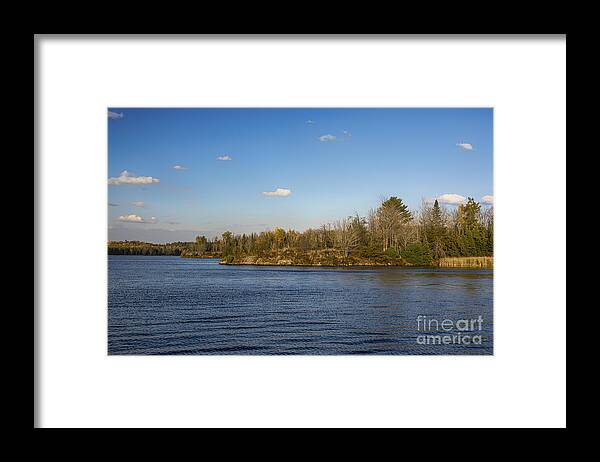 Peavy Pond Framed Print featuring the photograph Granite Fingers by Dan Hefle
