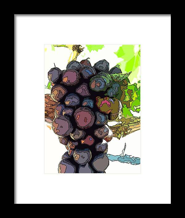 fashion Design Fashion Framed Print featuring the photograph Grapes by Bill Owen