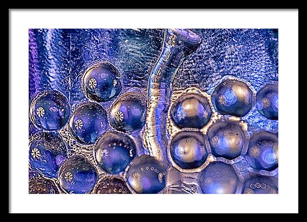 Glass Framed Print featuring the photograph Grapes of Glass Part 2 by Omaste Witkowski
