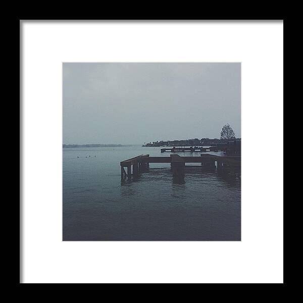 Vscogood Framed Print featuring the photograph Gray Days by Blake Fountain 