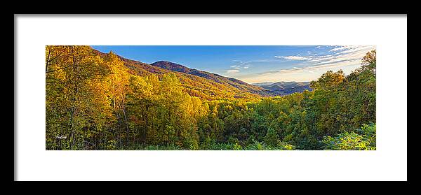 Foliage Framed Print featuring the photograph Great Smoky Mountains National Park by Fred J Lord