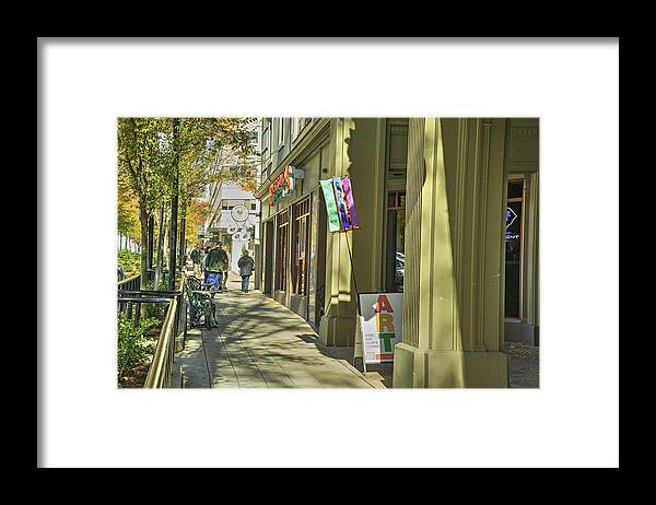  Framed Print featuring the photograph Greenville 007 by David Waldrop