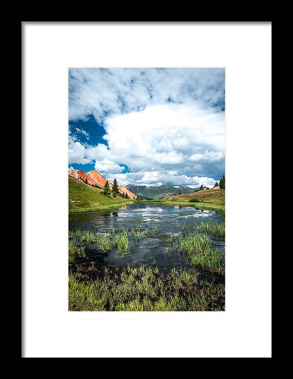 Jay Stockhaus Framed Print featuring the photograph Grey Copper Gulch by Jay Stockhaus